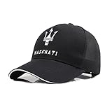 ARKOSKNIGHT Cotton Dad Cap Embroidered Hats Baseball Cap Trident Logo Snapback Vintage Mesh Adjustable Hat Fashion Street Dancing Sports Travel(Mesh Black)