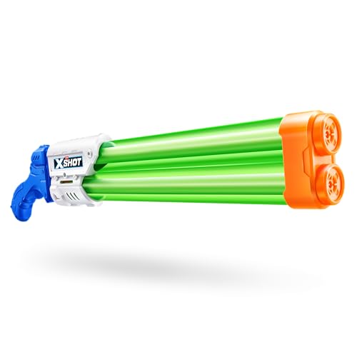 XSHOT Large Dual Stream Water Blaster 2 Pack by ZURU Dual Play Water Toy, Dual Stream Blaster, Big Water Toy for Children, Teen and Adults by XSHOT - Image 2