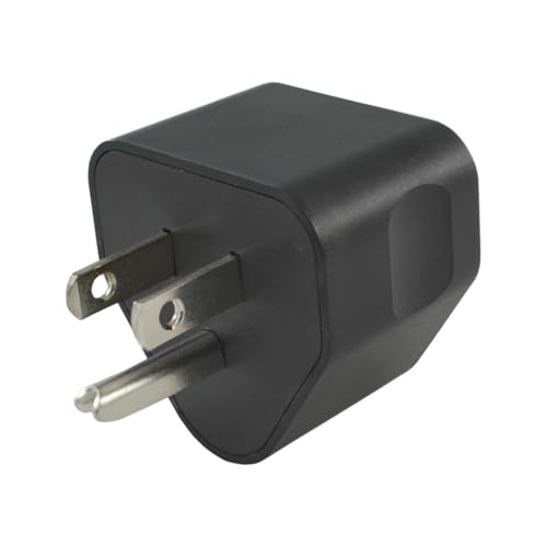 Conntek 14101 15A to TT-30R RV Plug Adapter , Black