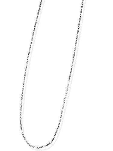 ホワイトゴールド アズキチェーン 42cm 1.8mm