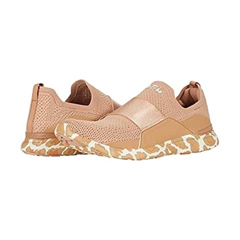 APL: Athletic Propulsion Labs Women's Techloom Bliss Sneaker, Caramel/Almond/Leopard, 6 Cover