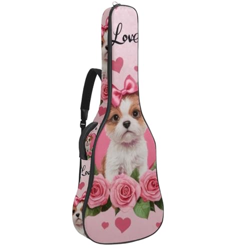 Housse guitare 109 cm imperméable pour protéger votre instrument de la pluie et des rayures