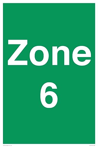 Panneau Zone 6 A2P à haute visibilité pour sécurité renforcée