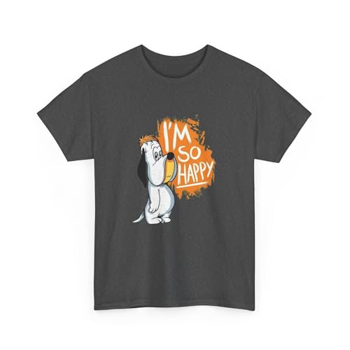 Funny Cartoon Dog Lover Tee, Happy D.r.o.o.p.y. Dog Shirt, Unisex Graphic Tee, Cute Cartoon Tee, Retro Cartoon Tshirt