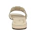 Calvin Klein Women's Tessie Sandal, Ivory Leather 150, 7