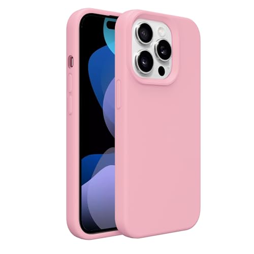 Image of iPhone 11 Pro Case Silicone,Soft Microfiber Lining(Rose Pink)