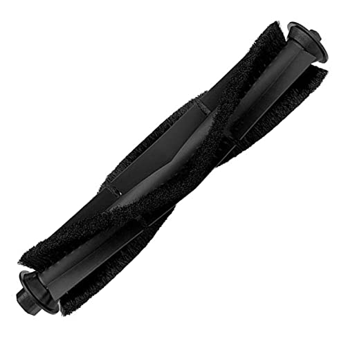 Vacuum Accessories Kit Compatible with Roidmi EVE Plus, Sweeper Robot Vacuum and Mop Cleaner Replacement Parts (1 Black Main Brush Roller Brush Bar)