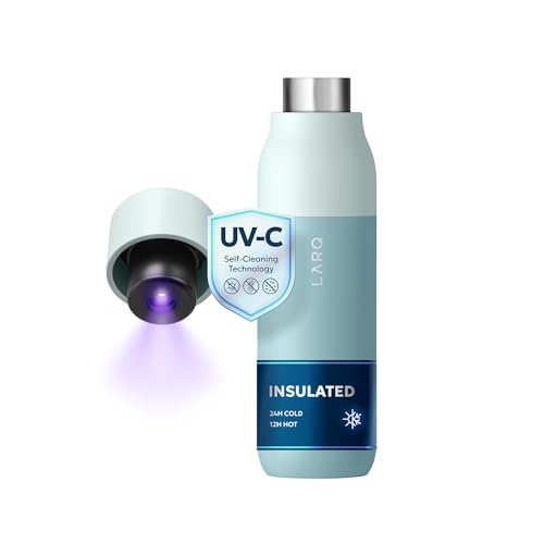 LARQ Bottle PureVis 17 oz - Self-Cleaning and Insulated...