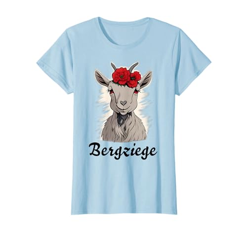 Bergziege Berg Ziege Ziegenbock X Bergsteiger Wandern Berge T-Shirt