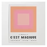Society6 C'est Magique - Pink by Bethanysara Art Poster - 18' x 24'