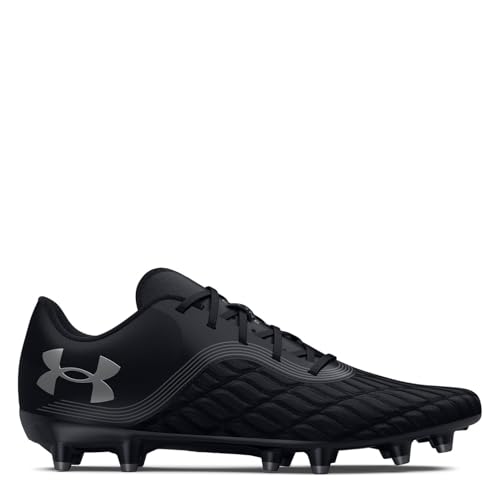 Under Armour Magnetico Pro 3 FG Football Boots Womens Astro, Black Metallic Silver, 7 UK