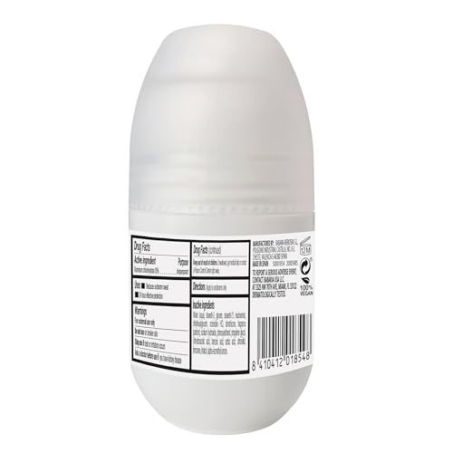 Babaria Roll-On Deodorant, Invisible - Antiperspirant for Women and Men - 24-Hour Protection with Vitamin B3 - Hydrating Anti Sweat Deodorant - 1.7 oz (Pack of 3)