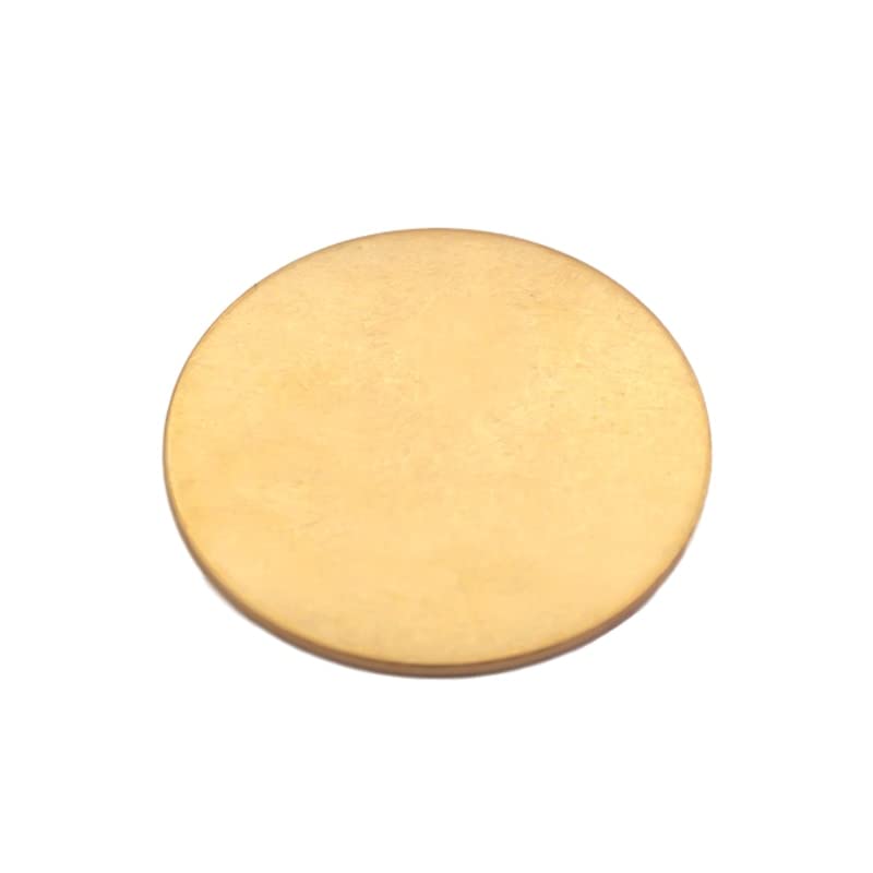 2 Pezzi Dischi In Ottone Massiccio Spessore 3 Mm, Diametro 30 Mm, Per Modellismo, Fai-da-te E Decorazioni