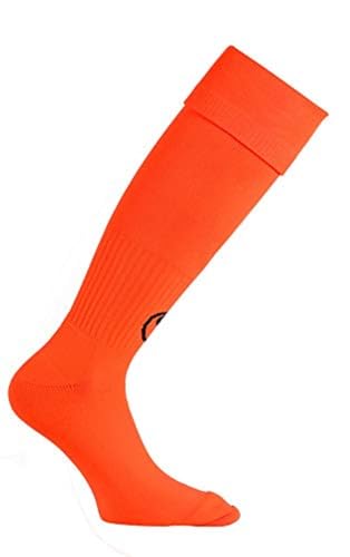 uhlsport Stutzenstrumpf Team Essential Stutzen, Fluo Orange/Schwarz, 28-32