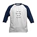 CafePress History Baseball Jersey Kids Cotton Baseball Jersey, 3/4 Raglan Sleeve Shirt Navy/White