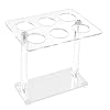 Ice Cream Cone Holder Sushi Hand Roll Display Stand Acrylic Rack 6 Gaten Transparante Ice Cream Cone Acrylic Organizer