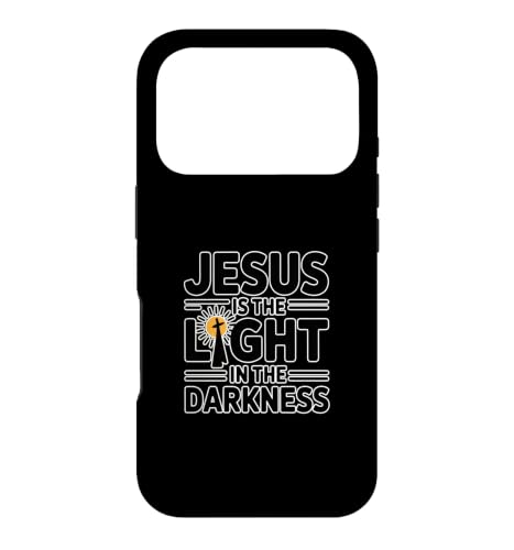 Jesus Is The Light In The Darkness �X�}�z�P�[�X iPhone 17 Pro �p