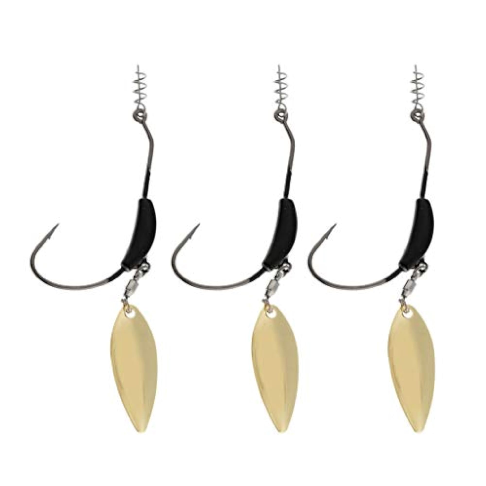 3 Pieces Metal Jig Baits for Fishing, Hard Lures with Barbed Hook