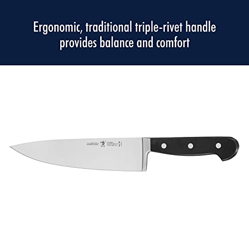 Henckels Classic Razor-Sharp 3-Piece Kitchen Knife Set, Chef Knife, Paring Knife, Utility Knife, German Engineered Informed By 100+ Years Of Mastery #TOP7