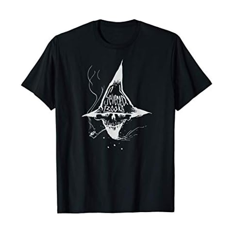Severed Books Chill Wizard Skull Tabletop RPG Roleplaying T-Shirt Cover