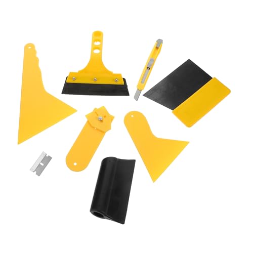 PRETYZOOM 1 Set Car Film Tool Kit for Window Tinting Durable Plastic Edge Scraper Squeegee for Film Application User Friendly Design for Scratch Finish for Vehicles Home Use