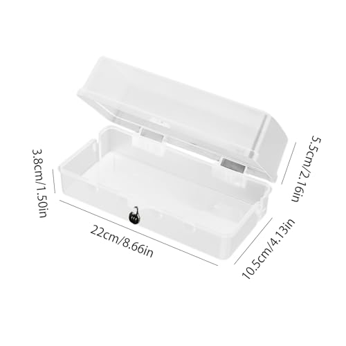 Boîte de prises extérieure étanche verrouillable avec rangement de protection