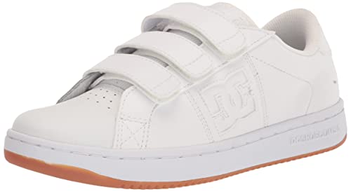 Dc Womens Dc Women's Striker Skate Shoe, White/Gum, 5.5 Us #TOP29