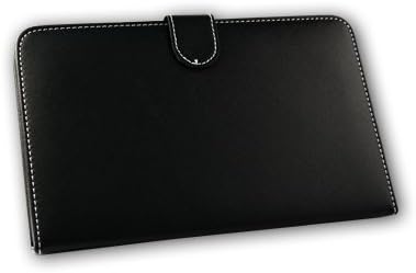 Afunta 10.1 inch Universal Tablet PC Leather Case with Keyboard/Holder(with Micro USB Keyboard)