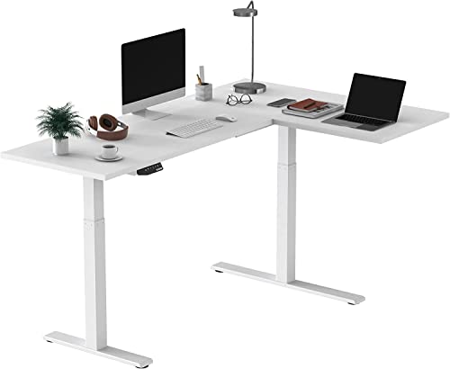 FLEXISPOT EG1-L Bureau d'angle Bureau Électrique Réglable en Hauteur Bureau