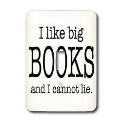 Interrupteur à bascule I Like Big Books parfait pour votre bibliothèque murale