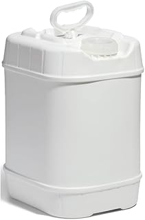 New Pig DRM892 Rectangular Tight-Head UN Rated Poly Pail, 5 gal, 0.080