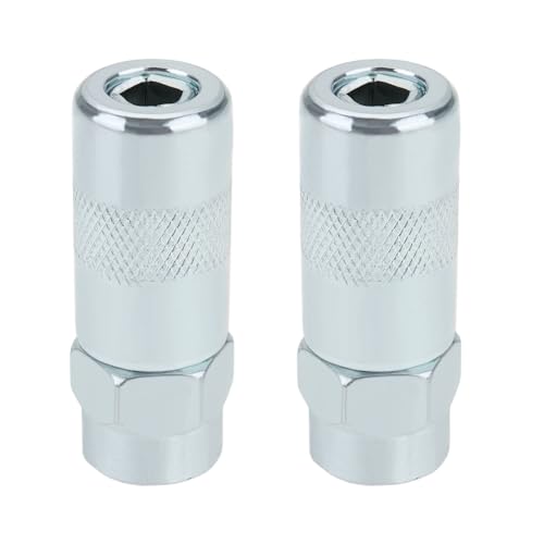 ECSiNG 2PCS Grease Gun Couplers Compatible with Milwaukee 2446-20 2646-20 ...