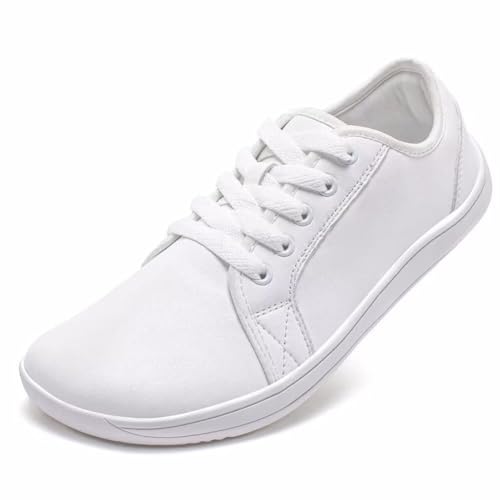 Baskets larges contre les pieds comprimés, chaussures de randonnée confortables à talon compensé - 3