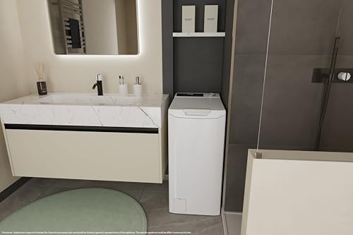 Lave-Linge Candy TCA274TM5-S – 7 Kg, Charge Par Dessus, 1200 tr/min - vue 9