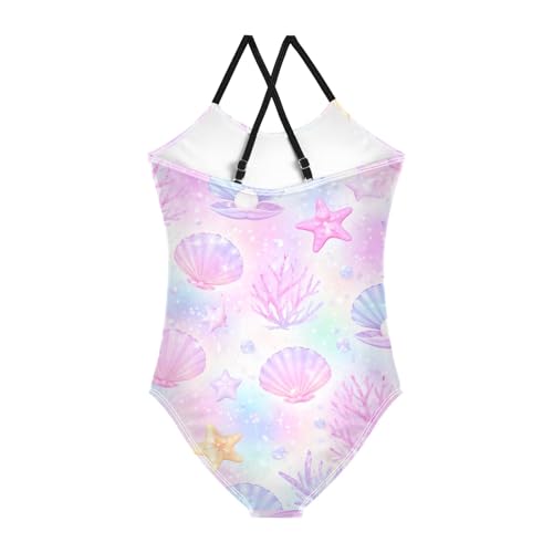 Image of Girls One Piece Swimsuits, Lion Beach Bathing Suit Sport Halter Swimwear, 3T