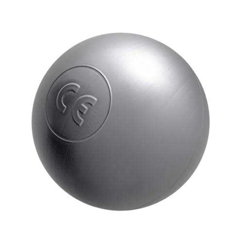 MISIOO Lot de 50 balles pour bébé à partir de 1 an - 6 cm - sans Danger et Non Toxique - Résistant aux Chocs - Couleur argentée - Parfait pour Le Plaisir des Enfants - Jeu de Piscine à balles – vue 5
