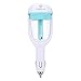 Malanzs Mini Car Styling Power Protection Humidifier Aromatherapy Essential Oil Diffuser Air Purify(Blue)