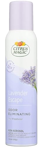 Image of Citrus Magic Odor Eliminating Air Freshener Spray, Lavender Escape, 3-Ounce, Pack of 3