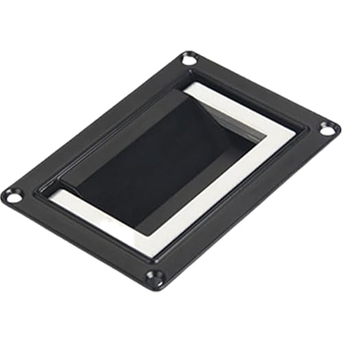 Tirador plegable de panel de aleación de zinc, tirador empotrado, moderno, para muebles, armarios de cocina, manija de puerta, duradera