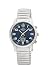 Produktbild Master Time Funk Quarz Damen Uhr Analog-Digital mit Edelstahl Zugband Armband MTLA-10821-32M