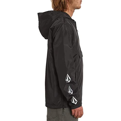 Image of Volcom Men's Earth Tripper Half Zip Packable Windbreaker Jacket