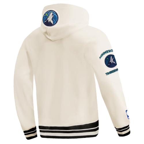 Image of Pro Standard Mens NBA Retro Classics Brushed Back French Terry Pull Over Hoodie