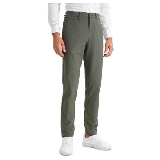 CRZ YOGA All Day Comfy Golf Pants 28" Light Army Green 38W x 28L