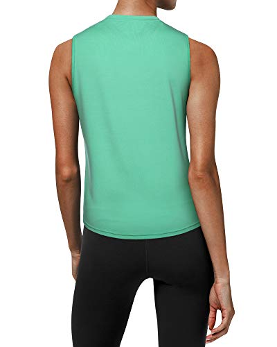 Roadbox Womens Workout Tank Tops Loose Fit Active Yoga Sleeveless Shirts Green
