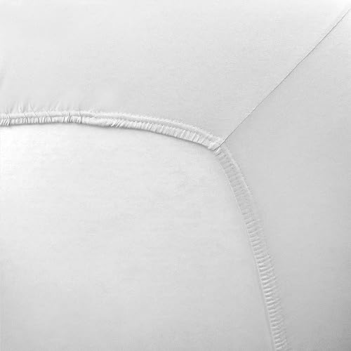 Image of HonestBaby Unisex-Baby Fitted Mini Crib Sheets Set Standard Mattress, 100% Organic Cotton Baby Boys, Girls, Neutral, 1 Pack - Pink (Mini), One Size