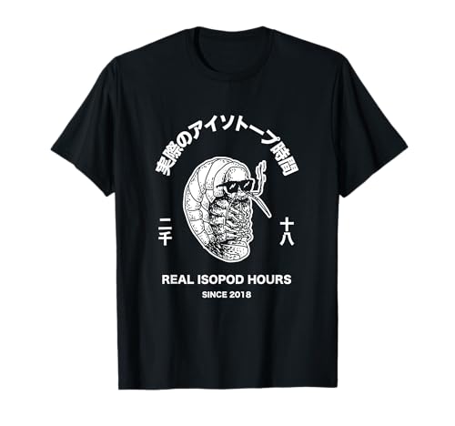 T-shirt Isopods - Esthétique Japonais Vaporwave Real Hours T-Shirt