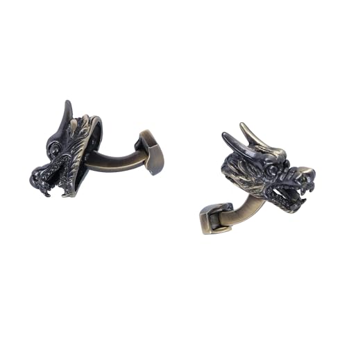 Set de tirantes y mancuernillas de seda y latón para hombre miniatura 3