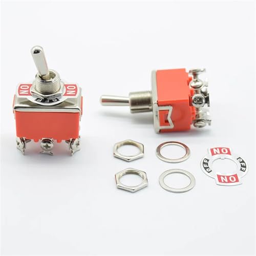 Interrupteur à bascule 12V inox idéal pour tableau de bord bateau
