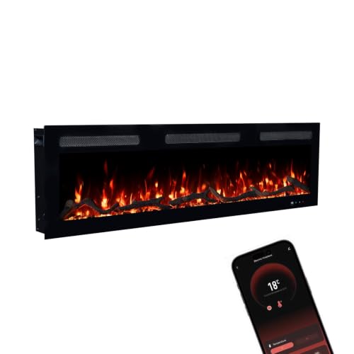 GF CORE Elektrokamin Inside 127 mit realistischem 3D-LED-Feuer