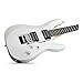 Schecter C-6 FR DELUXE Satin White Solid-Body Electric Guitar, Satin White